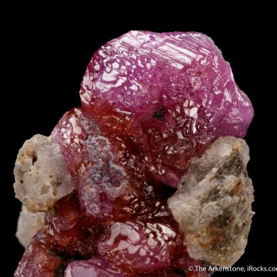 Corundum var. Ruby with Scapolite