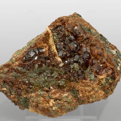 Andradite with Clinochlore