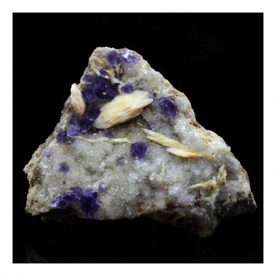 Fluorite + Baryte + Quartz.