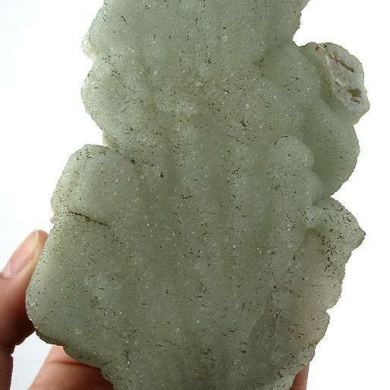Prehnite Cast After Anhydrite