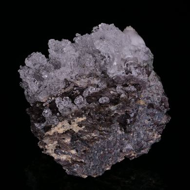 OPAL HYALITE and ARAGONITE - Kopasz Hill, Tarcal, Zemplen Mounts , Hungary (fluorescent)