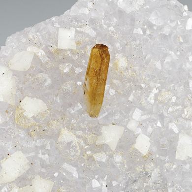 Wardite with Eosphorite, Quartz