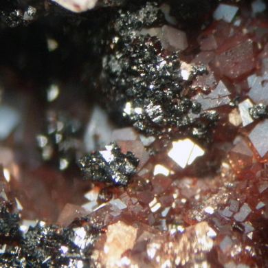 Henritermierite, Andradite and Hausmannite