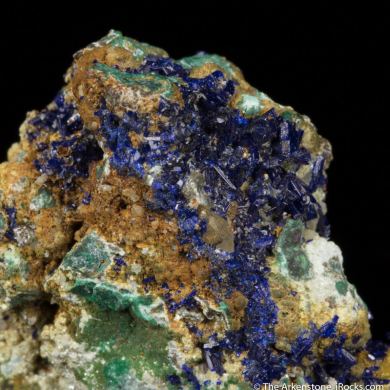 Otavite with Azurite