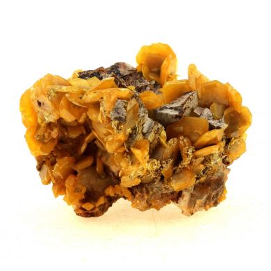 Wulfenite + Siderite.