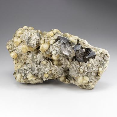 Quartz with Dolomite, Calcite