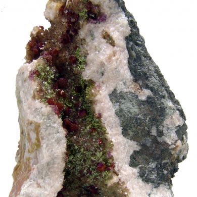 Roselite-beta epitaxial on roselite