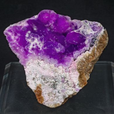 Calcite (variety Co-bearing calcite) with Talmessite