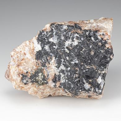 Schorl with Feldspar, Quartz